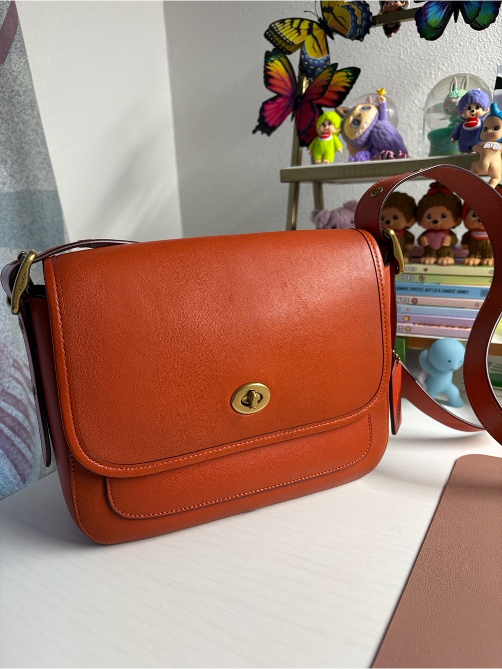 Coach rambler in Mango crossbody - Picture 9 of 9